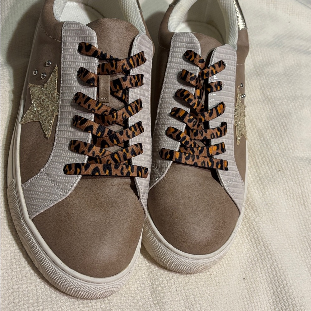 Corkys Gold Metallic Glitter Supernova Sneaker Size 11. EUC - Picture 10 of 12
